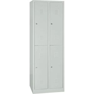 Gürkan Spind 105927 - Stahl, 4 Fächer, Belüftet - Spind Gürkan Spind 105927 - Stahl, 4 Fächer, Belüftet - Spind