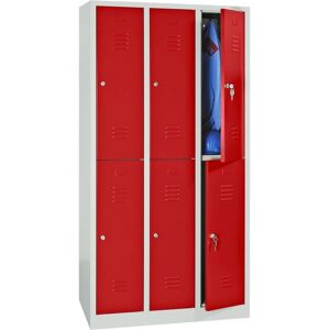 Gürkan Spinde - Modell 106122 - 6 Fächer - Stahl Gürkan Spinde - Modell 106122 - 6 Fächer - Stahl