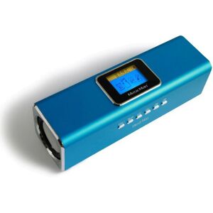 MusicMan TXX3548 Blue Portable Soundstation - Stereo, MP3, Radio MusicMan TXX3548 Blue Portable Soundstation - Stereo, MP3, Radio