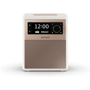 Sonoro Easy Blanc Mat - Système audio portable avec FM/DAB+ - Publicité Sonoro Easy Blanc Mat - Système audio portable avec FM/DAB+ - Publicité
