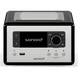 Radio Internet Sonoro Relax Portable - Noir - Publicité Radio Internet Sonoro Relax Portable - Noir - Publicité