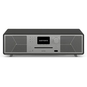 Sonoro Modèle 2 Radio Tout-en-Un - Graphite, Argent - Publicité Sonoro Modèle 2 Radio Tout-en-Un - Graphite, Argent - Publicité