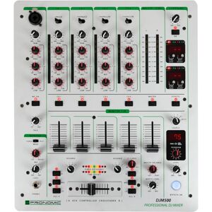 Pronomic DJM-500 - 5kanálový DJ mixér - Automatický počítadlo BPM, 46 efektů Pronomic DJM-500 - 5kanálový DJ mixér - Automatický počítadlo BPM, 46 efektů