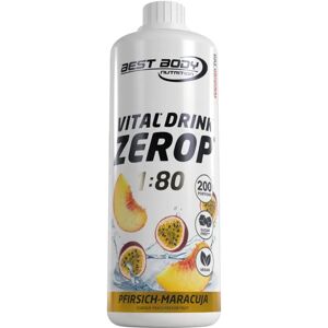 Best Body Nutrition Vital Drink Concentré - Pêche Passionfruit - Publicité Best Body Nutrition Vital Drink Concentré - Pêche Passionfruit - Publicité