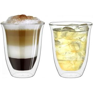 Szklanki Creano o podwójnych ściankach 400ml "DG-V", zestaw 2 Szklanki Creano o podwójnych ściankach 400ml "DG-V", zestaw 2