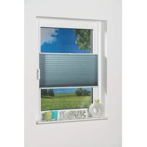K-HOME Klemmfix Pisa Plissee - Blau (Petrol) - 210 cm K-HOME Klemmfix Pisa Plissee - Blau (Petrol) - 210 cm