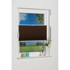 K-HOME Siena Plissees - Braun, zweiseitig verschiebbar, 130cm K-HOME Siena Plissees - Braun, zweiseitig verschiebbar, 130cm