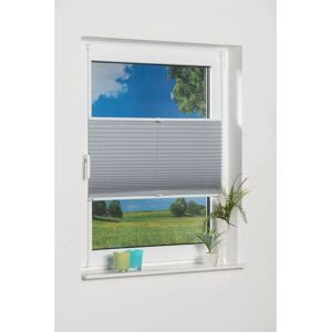 K-HOME Siena Plissees - 210cm, 70cm, grau, ohne Bohren K-HOME Siena Plissees - 210cm, 70cm, grau, ohne Bohren