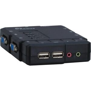 Inter-Tech KVM-CS-41UA - 4-Port VGA USB Switch Inter-Tech KVM-CS-41UA - 4-Port VGA USB Switch