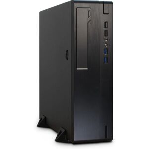 Inter-Tech IT-502 Mini-Tower Desktop - Black - Micro-ATX Inter-Tech IT-502 Mini-Tower Desktop - Black - Micro-ATX