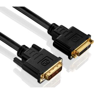 DVI kabel PureLink PI4100-050 - 5m Černá - DVI prodlužovačka - Jednoduché spojení DVI kabel PureLink PI4100-050 - 5m Černá - DVI prodlužovačka - Jednoduché spojení