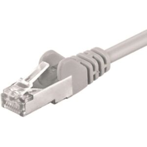M-Cab Câble réseau 10m - RJ-45 à RJ-45 - SF/UTP - Gris - Publicité M-Cab Câble réseau 10m - RJ-45 à RJ-45 - SF/UTP - Gris - Publicité