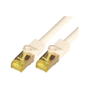 Câble réseau M-Cab 0,5m Cat7 S-FTP - Blanc - Publicité Câble réseau M-Cab 0,5m Cat7 S-FTP - Blanc - Publicité