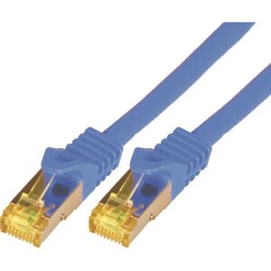 Câble Ethernet blindé Cat7 5m M-Cab - Bleu Câble Ethernet blindé Cat7 5m M-Cab - Bleu