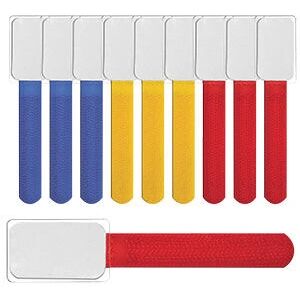 Label The Cable Mini - Lot de 10 attaches velcro colorés - Attaches pour câbles - Publicité Label The Cable Mini - Lot de 10 attaches velcro colorés - Attaches pour câbles - Publicité
