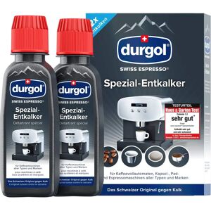 Durgol Swiss Espresso Special Decalcifier - Coffee Machine Descaler 2x125ml Durgol Swiss Espresso Special Decalcifier - Coffee Machine Descaler 2x125ml