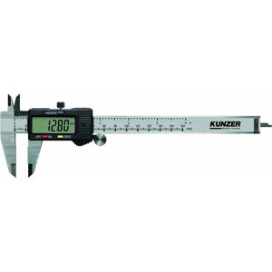 Kunzer 7EMS01 Digital Caliper - 150mm, Switchable Units, 0.01mm Accuracy Kunzer 7EMS01 Digital Caliper - 150mm, Switchable Units, 0.01mm Accuracy