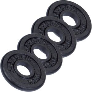 Ensemble de Disques de 2kg - Fer en Fonte - Compatible avec barres de 30/31mm - Fitness - Publicité Ensemble de Disques de 2kg - Fer en Fonte - Compatible avec barres de 30/31mm - Fitness - Publicité