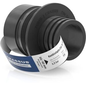 Crassus CRA10013 Kombiadapter - UV-beständig, Druck 0,5 bar Crassus CRA10013 Kombiadapter - UV-beständig, Druck 0,5 bar