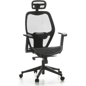 hjh OFFICE Air-Port Chaise de Bureau - Mesh, Noir - Ergonomique & Ajustable - Publicité hjh OFFICE Air-Port Chaise de Bureau - Mesh, Noir - Ergonomique & Ajustable - Publicité