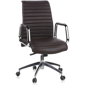 hjh OFFICE ASPERA 10 Chaise de Bureau - Cuir Nappa de Qualité, Hauteur Réglable, Mécanisme Synchrone - Publicité hjh OFFICE ASPERA 10 Chaise de Bureau - Cuir Nappa de Qualité, Hauteur Réglable, Mécanisme Synchrone - Publicité
