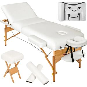 Tectake 400186 Massage-Tisch - Faltbar, Höhenverstellbar, Weiß Tectake 400186 Massage-Tisch - Faltbar, Höhenverstellbar, Weiß