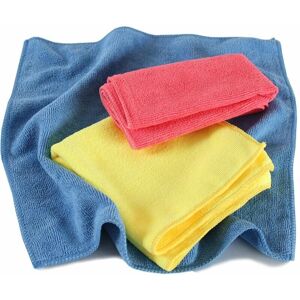 Tectake Microfiber Cloths - Multicolored - 35x35cm - Reusable Tectake Microfiber Cloths - Multicolored - 35x35cm - Reusable