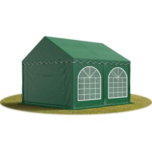 Toolport 3x3m Marquee - Weatherproof PVC Green Toolport 3x3m Marquee - Weatherproof PVC Green