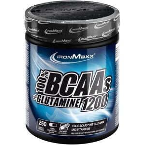 IronMaxx BCAA + Glutamin - Magas Dózis, 260 Kapszula IronMaxx BCAA + Glutamin - Magas Dózis, 260 Kapszula