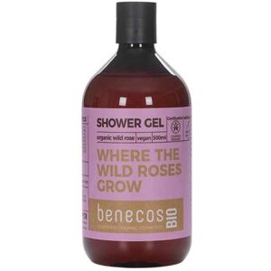 benecos Wilde Rozen 500 ml Douchegel - Douchegel benecos Wilde Rozen 500 ml Douchegel - Douchegel