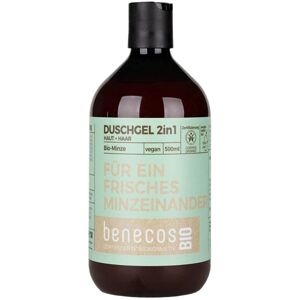 benecos Menta Orgánica Gel de Ducha 2 en 1 - Cuidado de Cuerpo y Cabello benecos Menta Orgánica Gel de Ducha 2 en 1 - Cuidado de Cuerpo y Cabello