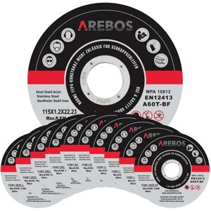 Disques de coupe AREBOS 50 - Acier inoxydable - 115mm - Publicité Disques de coupe AREBOS 50 - Acier inoxydable - 115mm - Publicité