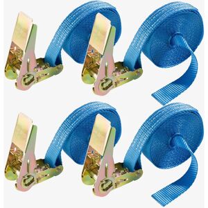 AREBOS Ratchet Strap 6m - Blue - Strap AREBOS Ratchet Strap 6m - Blue - Strap