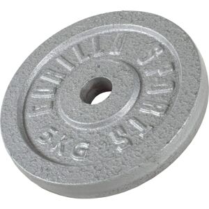 Gorilla Sports Silver Viktplatta - 0,5kg-30kg Gorilla Sports Silver Viktplatta - 0,5kg-30kg