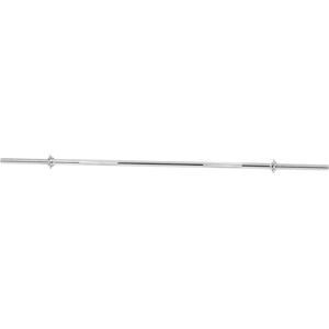 Barre de musculation Gorilla Sports 170cm - Verrou Étoile - Chrome - Publicité Barre de musculation Gorilla Sports 170cm - Verrou Étoile - Chrome - Publicité