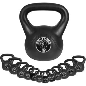 Gorilla Sports Svart kettlebell - 2-20kg - Kettlebell Gorilla Sports Svart kettlebell - 2-20kg - Kettlebell