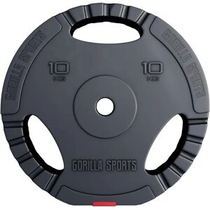 Gorilla Sports Viktplatta 10kg - Vikt Gorilla Sports Viktplatta 10kg - Vikt