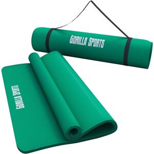 Gorilla Sports Deluxe träningsmatta - Antislip 190x60cm Gorilla Sports Deluxe träningsmatta - Antislip 190x60cm