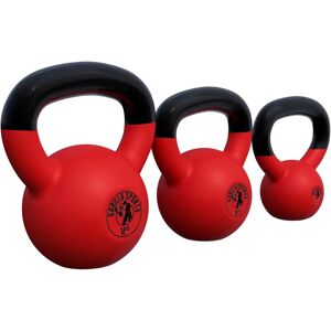 Ensemble de Kettlebells Gorilla Sports - Vinyl 4/8/12/24kg - Force & Cardio - Publicité Ensemble de Kettlebells Gorilla Sports - Vinyl 4/8/12/24kg - Force & Cardio - Publicité