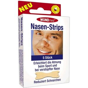 WUNDmed Nasenpflaster - Erleichtert Atmung - 5 Stück WUNDmed Nasenpflaster - Erleichtert Atmung - 5 Stück