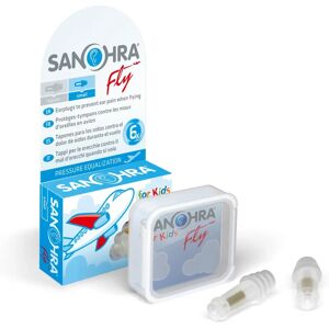 Sanohra Fly Kids Ohrstöpsel - Druckreglernd, Wiederverwendbar Sanohra Fly Kids Ohrstöpsel - Druckreglernd, Wiederverwendbar