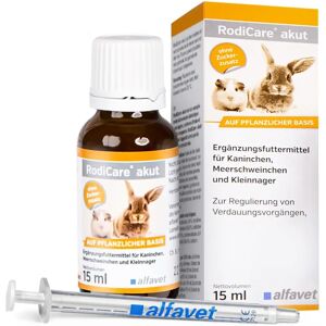 Rodicare Akut 15 ml - Soutien digestif pour petits animaux - Publicité Rodicare Akut 15 ml - Soutien digestif pour petits animaux - Publicité
