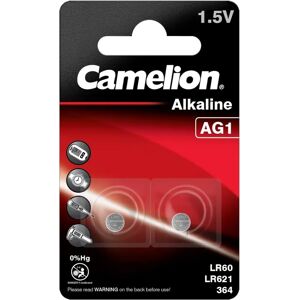 Camelion LR60, LR621, 364, AG1 Pile bouton alcaline - Batterie - Publicité Camelion LR60, LR621, 364, AG1 Pile bouton alcaline - Batterie - Publicité