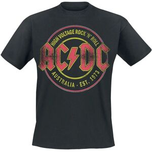 AC/DC High Voltage Paita lyhythihaisena - Rock 'N' Roll - Australia Est. 1973 AC/DC High Voltage Paita lyhythihaisena - Rock 'N' Roll - Australia Est. 1973