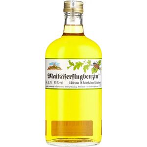 Maikäferflugbenzin liqueur 45% vol. 0,7l - Liqueur d'herbes - Publicité Maikäferflugbenzin liqueur 45% vol. 0,7l - Liqueur d'herbes - Publicité