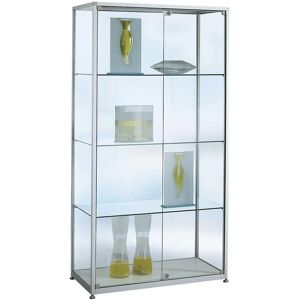 Vitrina Kaiserkraft Plata - 2 Puertas - 2000mm H Vitrina Kaiserkraft Plata - 2 Puertas - 2000mm H