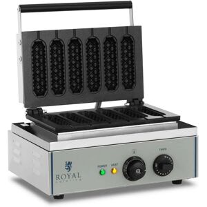 Royal Catering RCWM-1500-S - Plata - Plancha para gofres Royal Catering RCWM-1500-S - Plata - Plancha para gofres