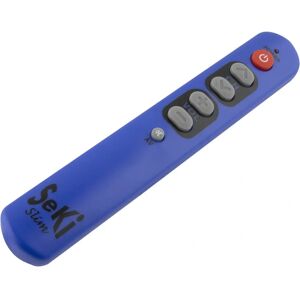 SEKI Slim Bleu - Télécommande universelle, boutons grands, facile pour seniors SEKI Slim Bleu - Télécommande universelle, boutons grands, facile pour seniors