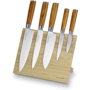 Echtwerk Damaskus késkészlet - Szakács, Santoku, Filéző, Sokoldalú, Hámozó - Konyhai késkészlet Echtwerk Damaskus késkészlet - Szakács, Santoku, Filéző, Sokoldalú, Hámozó - Konyhai késkészlet