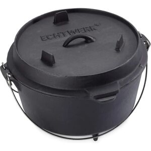 ECHTWERK Dutch Oven 8L Preto - Panela de ferro ECHTWERK Dutch Oven 8L Preto - Panela de ferro